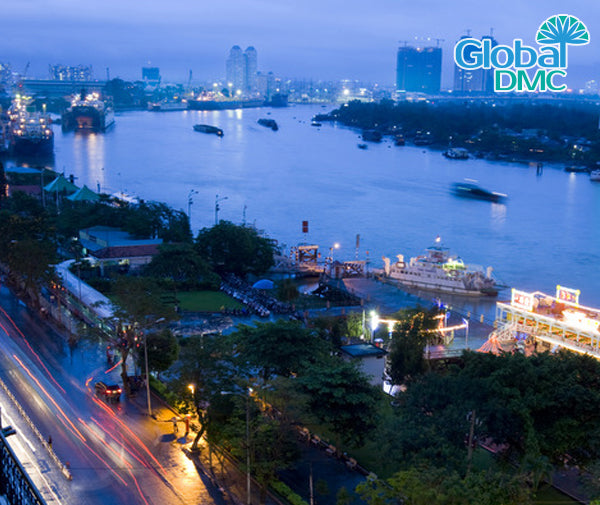 Saigon romantic evening and cruise dinner on Ben Nghe Boat